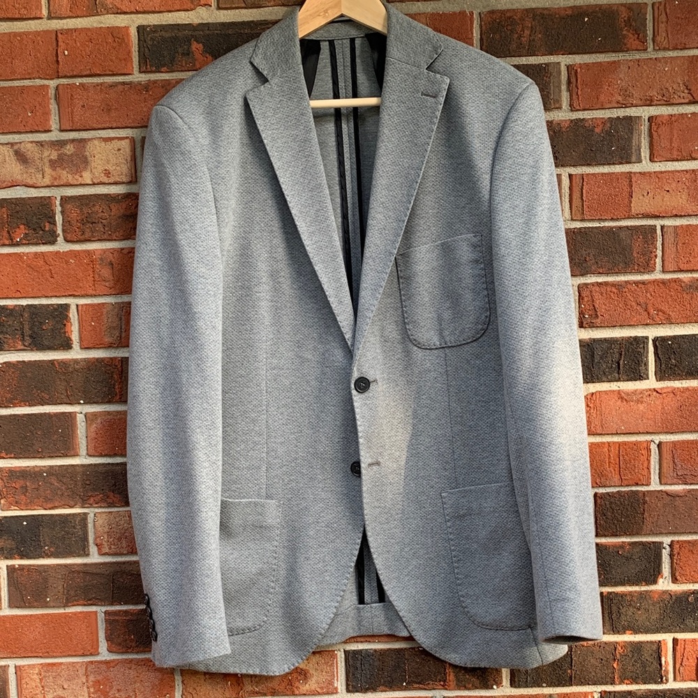 Selected Homme Slim Milos Light Grey Blazer